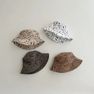 Smile Pattern Kids Bucket Hat - RYAN AND REMI