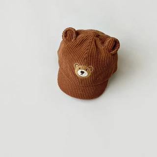 Corduroy Bear Hat - RYAN AND REMI