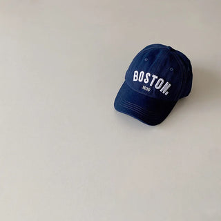 Boston Embroidered Baseball Cap - RYAN AND REMI