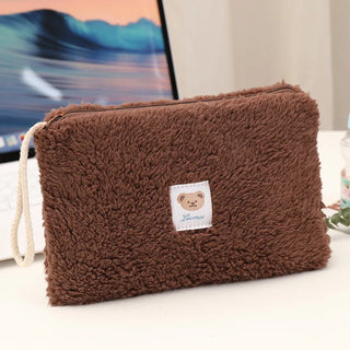 Cute Plush Travel Cosmetic Bag - RYAN AND REMI