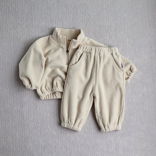 Solid Warm Tracksuit Set. - RYAN AND REMI