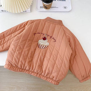 Kids Embroidered Patch Jacket - RYAN AND REMI