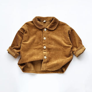 Kids Corduroy Collar Jacket - RYAN AND REMI