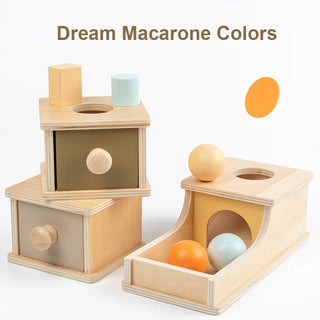 Montessori Object Permanence Hammer Box - RYAN AND REMI