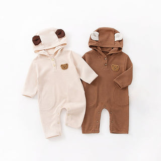 Teddy Bear Ears Jumpsuit - RYAN AND REMI