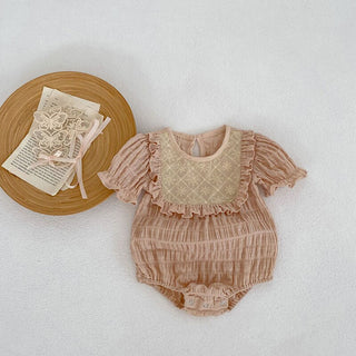 Cute Lace Flower Girl Bodysuit - RYAN AND REMI