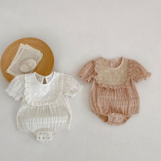 Cute Lace Flower Girl Bodysuit - RYAN AND REMI