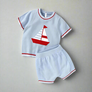 Boys Knitted Sailor Set - RYAN AND REMI