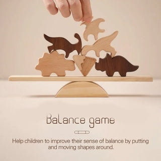 Wooden Animal Balancing Block Game - RYAN AND REMI