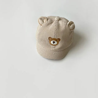 Corduroy Bear Hat - RYAN AND REMI