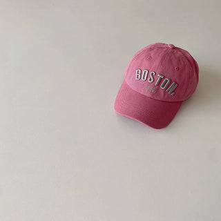 Boston Embroidered Baseball Cap - RYAN AND REMI