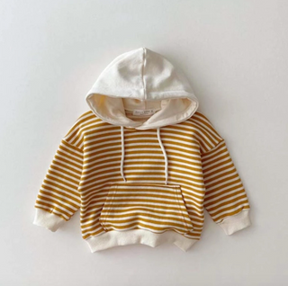 Fall Striped Hoodie Jogger Set - RYAN AND REMI