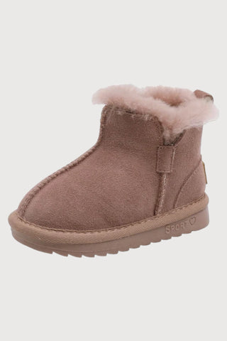 Girls Fur Lining Zip Up Snow Boots - RYAN AND REMI