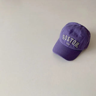 Boston Embroidered Baseball Cap - RYAN AND REMI