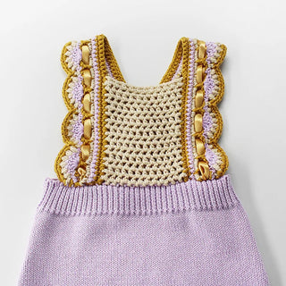 Crochet Top Knit Bodysuit - RYAN AND REMI