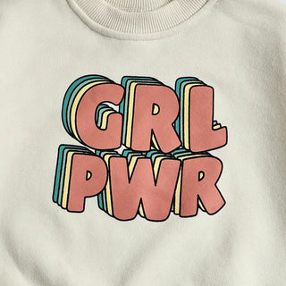 GIRL POWER Patchwork Sweater Bodysuit - RYAN AND REMI