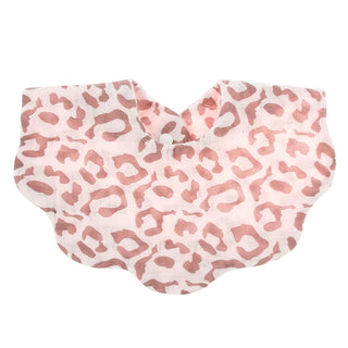 Muslin Round Petal  Infant Bib - RYAN AND REMI