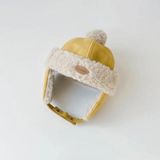 Kids Mongolian Velvet Warm Winter Hat - RYAN AND REMI