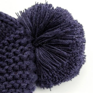 Knitted Pom Pom Winter Hat