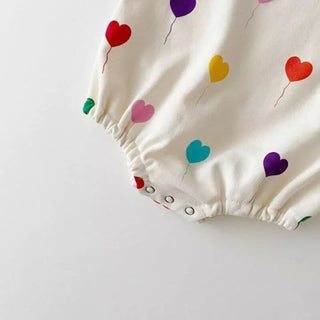 Heartloons Print Baby Bodysuit - RYAN AND REMI