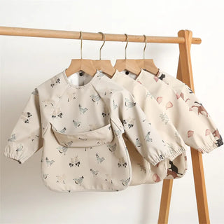 Kids Long Sleeved PU Bibs - RYAN AND REMI