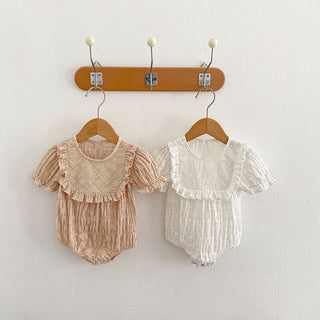 Cute Lace Flower Girl Bodysuit - RYAN AND REMI