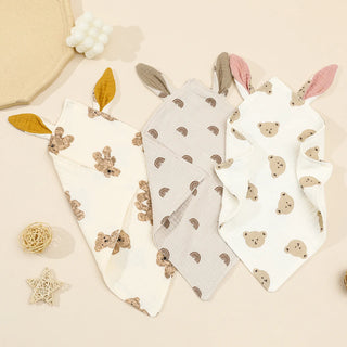 Bunny Ears Burp Cloth - RYAN AND REMI