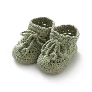 Newborn Handmade Crochet Baby Shoes