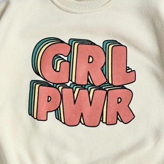 GIRL POWER Patchwork Sweater Bodysuit - RYAN AND REMI