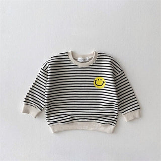 Adore You Long Sleeve Smiley Sweater