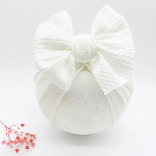 Baby Girl Bow Tie Turban Hat - RYAN AND REMI